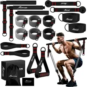 Multifunctional Pilates Bar Resistance Band Kit