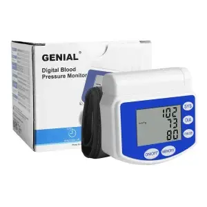 Digital Wrist Blood Pressure Monitor LED