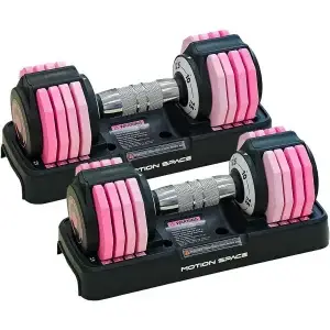 Adjustable Dumbbell Set Home Workout Weights