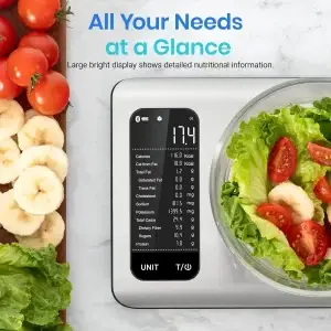 Smart Nutrition Tracking Kitchen Scale