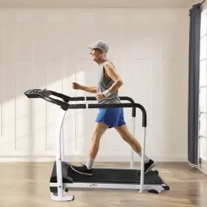 Senior Recovery Walking Treadmill With Handrails
